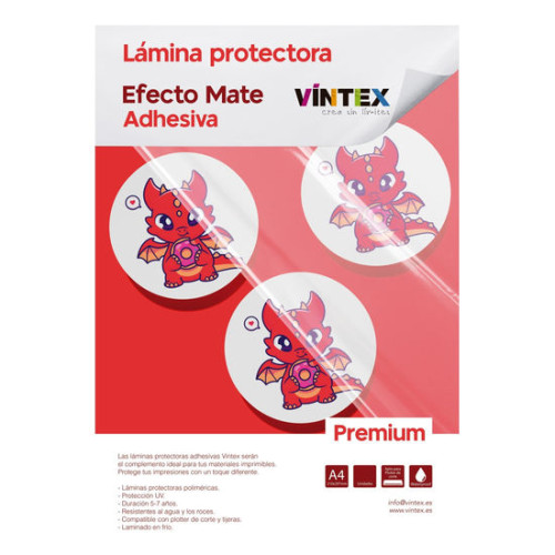 VINTEX - Premium Adhesive Laminating Sheets - Matt