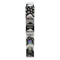 VINTEX - Vinyle Textile Thermocollant Serie LUNA - Color Rain - 25 cm x 1 m