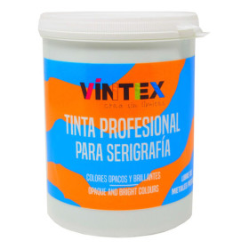 VINTEX - Encre Serigraphie Textile - Blanc Opaque - 1 kg