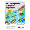 VINTEX - Printable Holographic PET Sticker Paper - A4 - 5 Sheets