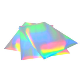VINTEX - PET Holographique Imprimable Adhesif - A4 - 5 Feuilles