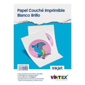 VINTEX - Gloss Coated Paper 120 gsm - A4 - 50 Sheets