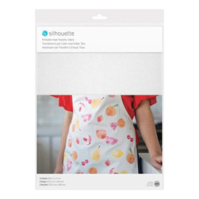 SILHOUETTE - Papier Transfert Textile Imprimable Tissus Clairs - Jet d'Encre
