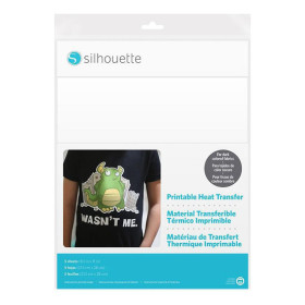 SILHOUETTE - Printable Heat Transfer Paper Dark Fabrics - Inkjet