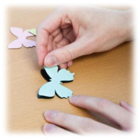 SILHOUETTE - Papier Magnetique Adhesif - 21,6 x 28 cm - 4 Feuilles