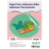 VINTEX - Papier Photo Adhesif Brillant 135 g - A4 - 20 Feuilles
