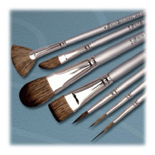 FM Brush - Dynasty® - Faux Squirrel - Synthetic Fibers