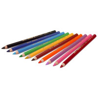 JOLLY - 12 SUPERSTICKS X-BIG - Colour Pencils