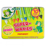 JOLLY - 10 SUPER-WAXIES CLASSIC - Wax Crayons