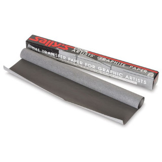 Sally's by Saral® - Papier Transfert - Sans Cire - 40 x 60cm - Graphite