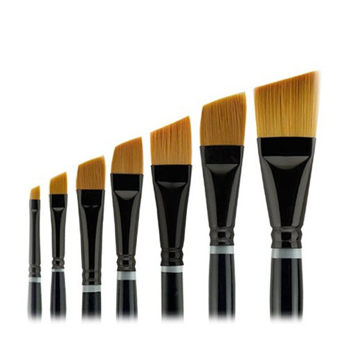 NID'ART - Beste - Golden Taklon - Angular - Watercolor & Acrylic