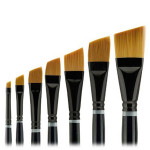 NID'ART - Beste - Taklon Doré - Biseauté - Aquarelle & Acrylique