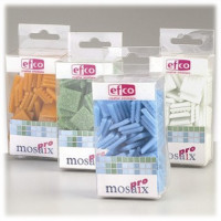 Efco - Mosaic - MosaixPro - Glass Tiles - 20 x 20 x 4 mm - 72 Pieces