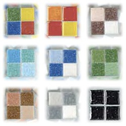 Efco - Mosaic - MosaixPro - Glass Tiles - 20 x 20 x 4 mm - 72 Pieces