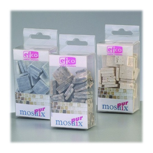 Efco - Mosaïque - MosaixPur - Pierre Naturelle - 20 x 20 x 4 mm - 45 Pièces