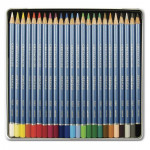 Cretacolor - Marino - Aquarelle Pencils - 24 Colors - Tin Box