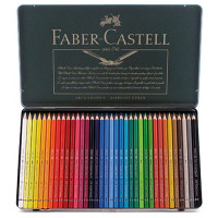 Faber-Castell - POLYCHROMOS® Artist Color Pencils - Tin Metal - 36 Colors