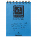 Canson® - XL® Mix Media - Spirals - Medium Texture - 300 gsm - A3 Size