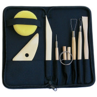 TRI STAR - Trousse d'Outils de Modelage - 8 Pièces