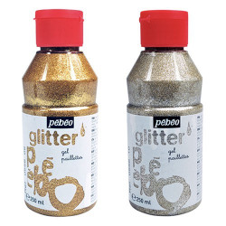 Pébéo - Gel Pailleté - Prêt à l'Emploi - Flacon de 250ml