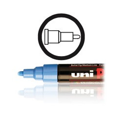 POSCA - PC-5M - Medium Bullet Polyester Tip - 2.5 mm - Any Surface