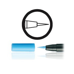 POSCA - PCF-350 - Pointe Pinceau en Polyester - 0.1 à 10 mm - Tout Support