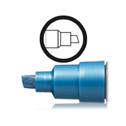 POSCA - PC-8K - Pointe Biseautée Large en Acrylique - 8 mm - Tout Support