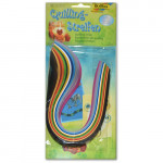Bandelettes de Quilling - 14 Couleurs - 0.4mm & 0.8mm - 34.5cm - 280 Pièces