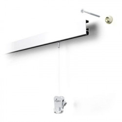 STAS - Cliprail - Blanc - 20 kg/m¹ - 200cm & 300cm