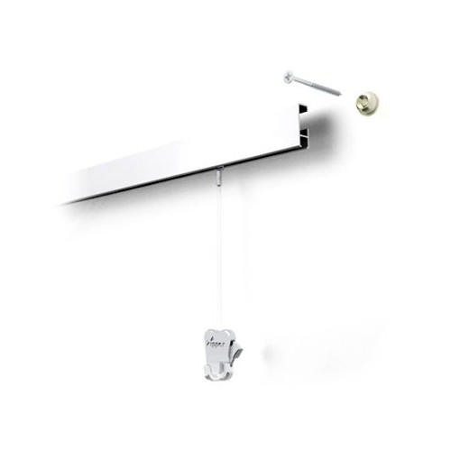 STAS - Cliprail - White - 20 kg/m¹ - 200cm & 300cm