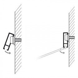 STAS - Cliprail - Blanc - 20 kg/m¹ - 200cm & 300cm