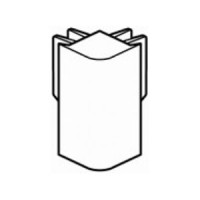 STAS - Cliprail - Corner Cap - White