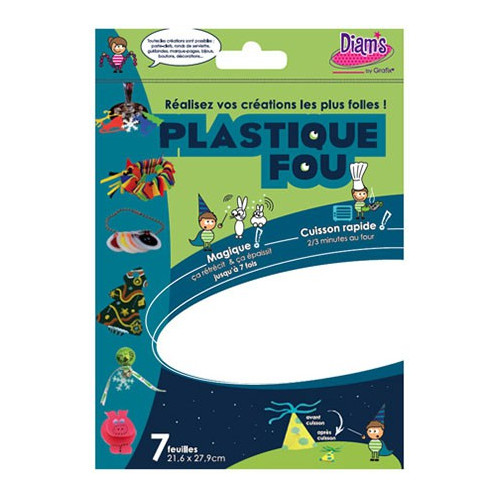 Diam's - PLASTIQUE FOU - 7 Sheets - White