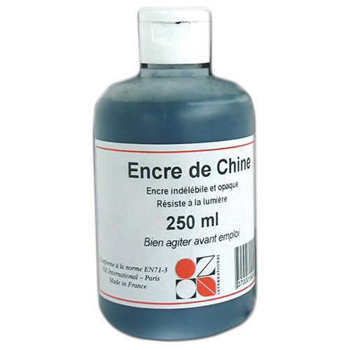 OZ International - Encre de Chine - 250ml