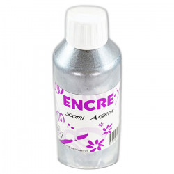 OZ International - Encre à Dessiner - Argent - 500ml