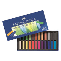 Faber-Castell - Creative Studio - Boîte de 24 Demi-Pastels Tendres