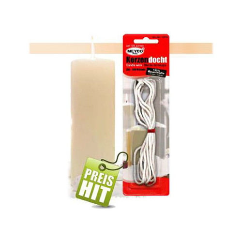 MEYCO - Candle Wick - 100% Cotton
