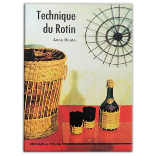 Livre - Technique du Rotin - Anne Bauta