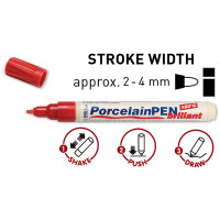 C.KREUL - Hobby Line - Feutre PorcelainPEN - Brillant - 160°C