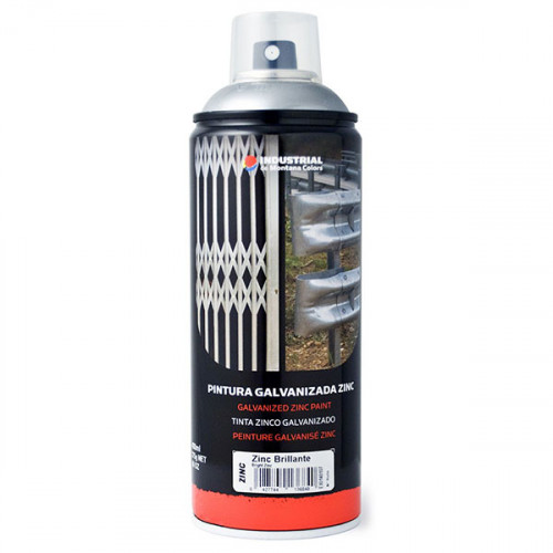 Montana Colors - MTN INDUSTRIAL - Galvanized Zinc Paint - Matt - 400ml