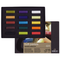 Royal Talens - REMBRANDT - Soft Pastels - 15 Half Pastels - Extra Fine Soft Pastels