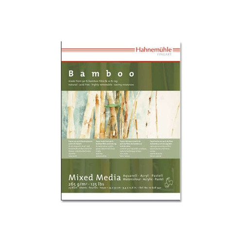 Hahnemühle - Bamboo Mixed Media - Grain Torchon - 50 x 65 cm - 265 g/m² - 10 Feuilles