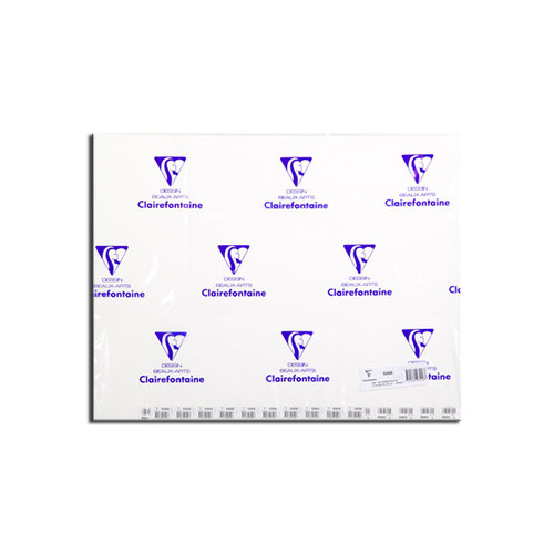 Clairefontaine - Dessin à Grain - 50 x 65 cm - 224 g/m² - 25 Feuilles