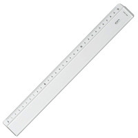 GRAPHOPLEX - Transparent Rulers - 1 Side - 30cm