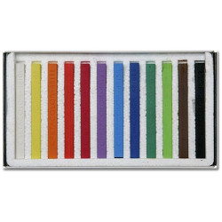 Cretacolor - Pastel Carré - 12 Assorted Colors - Cardboard Box
