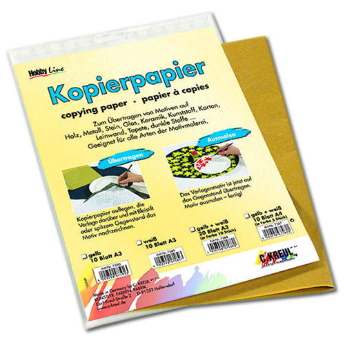 C.KREUL - Hobby Line - Copying Paper - Any Support - White - DIN A3 - 10 Sheets