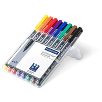 STAEDTLER - Lumocolor® - Feutre Universel Permanent M - 317 WP8 - STAEDTLER® Box