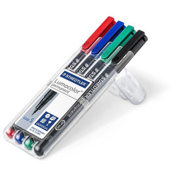 STAEDTLER - Lumocolor® - Feutre Universel Permanent S - 313 WP4 - STAEDTLER® Box