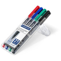 STAEDTLER - Lumocolor® - Feutre Universel Permanent S - 313 WP4 - STAEDTLER® Box