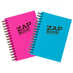 Clairefontaine - Zap Book - Sketch Pad - With Spirals - 80 gsm - A5 Size